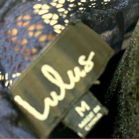 Lulu's Navy Baby Doll Coverup - Picture 11 of 11